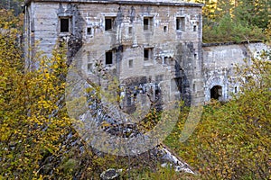 Ruins of fortress Landro, South Tyrol