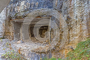 Ruins of fortress Landro, South Tyrol