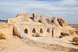 Ruins of fortress Toprak-Kala