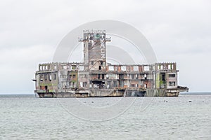 Ruins of garman Torpedowaffenplatz Hexengrund.