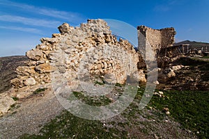 Ruins of Genoese Cembalo fortress. Balaklava, Crimea photo