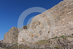 Ruins of Greek ancient city of Pergamum, Izmir, Turkey