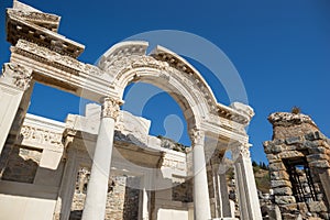 Ruins of greek city Ephesus