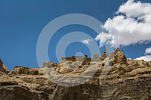 Ruins of Guge Kingdom. Tuolin, Zanda County, Tibet, China.