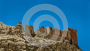 Ruins of Guge Kingdom. Tuolin, Zanda County, Tibet, China.