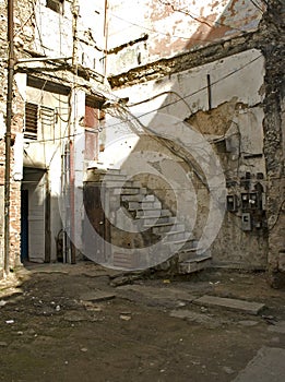 Ruins in habana photo