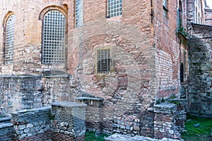 Ruins of Hagia Irene or Hagia Eirene, or Saint Irene, a Greek Eastern Orthodox church located in the outer courtyard of Topkapi