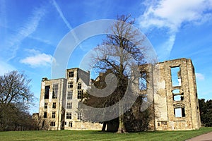 Ruins of Hardwick Old Hall, Derbyshire, England