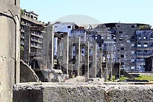 Ruins in Hashima Island