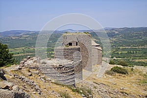 Ruins of Hellenic walls of  Assos