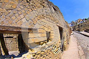 Ruins of Herculaneum, Ercolano, Italy photo