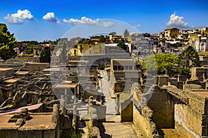 Ruins of Herculaneum, Italy