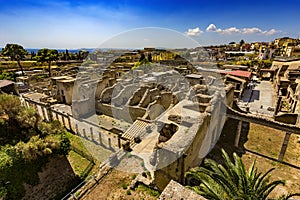 Ruins of Herculaneum, Italy photo