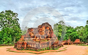 Ruins of a Hindu temple at My Son in Vietnam