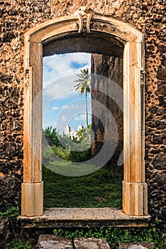 Ruins in the historic Alcantara, Maranhao, Brazil