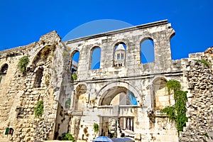 Ruins of historic city of Split