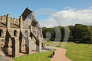 Ruins of Holyrood Abbey, Edinburgh