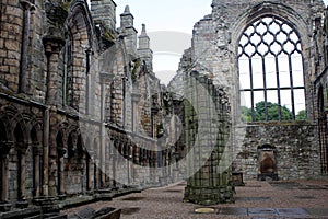 Ruins of Holyrood Abbey, Edinburgh