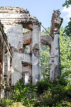 Ruins of homestead of OnuÃÂ¡kis Manor house photo