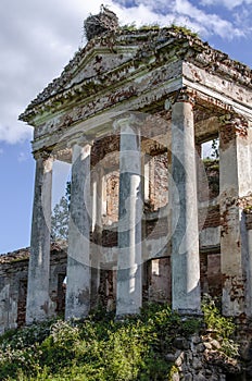 Ruins of homestead of OnuÃÂ¡kis Manor house photo