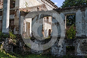 Ruins of homestead of OnuÃÂ¡kis Manor house photo