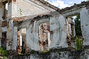 Ruins of homestead of OnuÃÂ¡kis Manor house photo