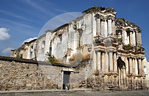 Ruins of the Iglesia de El Carmen church