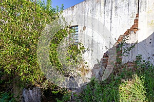 Ruins in Ilha das Pedras Brancas Island photo