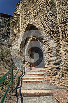 The ruins of the imperial fortress impregnable Beilstein, German