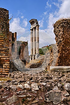 Ruins of the Imperial Forums of Ancient Rome