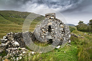 Ruins of an Irish Famine Cottage