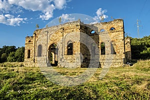 Ruins of iron smelting plant - Frantiskova Huta, Podbiel, Slovakia