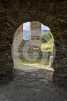 Ruins of iron smelting plant - Frantiskova Huta, Podbiel, Slovakia