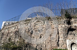 Ruins of Istanbul Hippodrome, Sultanahmet. Istanbul-Turkey
