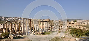 Ruins of Jerash, Jordan photo