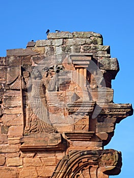 Ruins of jesuit missions san ignacio mini in misiones in argentina