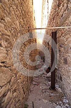 Ruins in Karlovassi, Samos