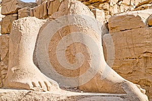 Ruins in Karnak (Luxor) Egypt.