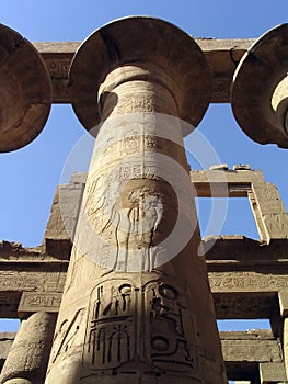 Ruins of Karnak Temple, Luxor, Egypt