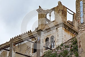 Ruins of Kasbah in Tetouan Northern Morocco. In Morocco kasbah frequently refers to multiple buildings in a keep, a citadel, or