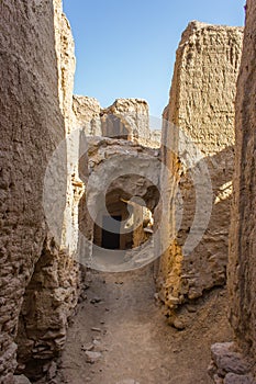 Ruins of Kharanagh Village, Iran photo