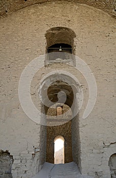 Ruins of King Ardashir`s castle, Firuzabad, Iran