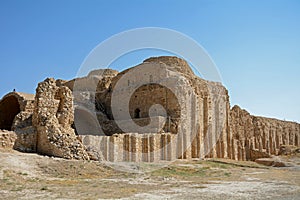 Ruins of King Ardashir`s castle, Firuzabad, Iran