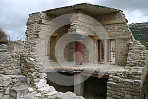 Ruins of Knossos palace, Crete