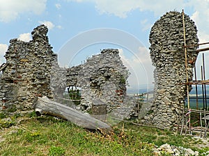 Ruins of KorlÃ¡tka castle