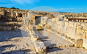 Ruins of Kourion, an ancient city in Cyprus