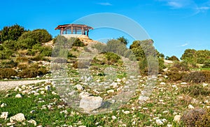 Ruins of Kourion, an ancient city in Cyprus