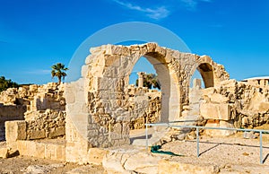 Ruins of Kourion, an ancient city in Cyprus