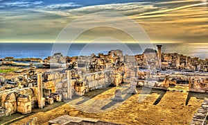 Ruins of Kourion, an ancient Greek city