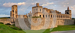 Ruins of Krzyztopor Castle in Poland